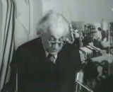 تنها ویدئو از اینشتین که در حال سخنرانی است