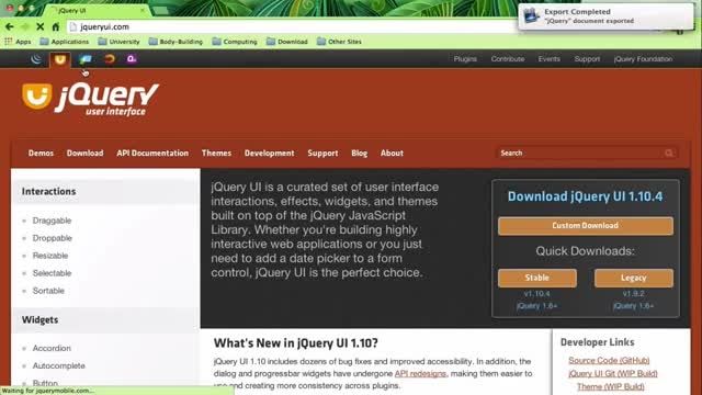 ۳۰- معرفی User Interface در جی کوئری jQuery