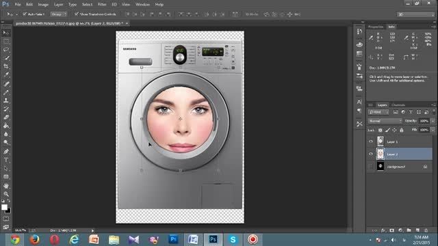 آموزش بردن صورت در ماشین لباسشویی