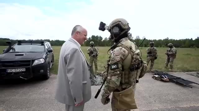 رزمایش نیروهای ویژه لیتوانی &quot;saber 2014&quot;
