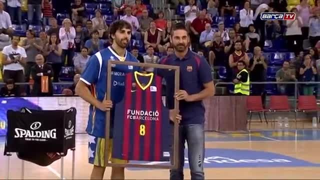 مصاحبه بازیکنان بسکتبال بارسلونا پس از برد مورابانک