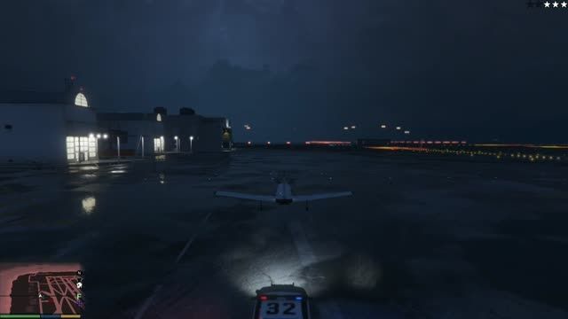 My Gameplay - Flight on Los Santos - Gta v At Night