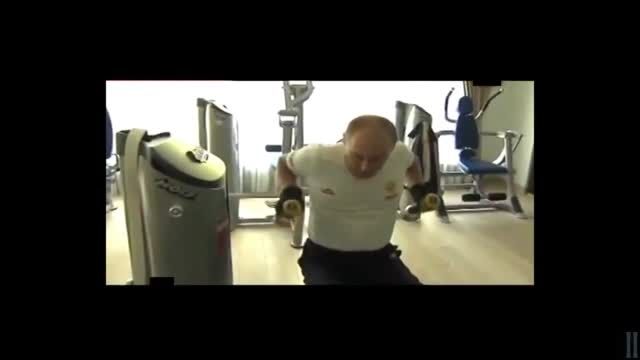 ورزش کردن اوباما و پوتین