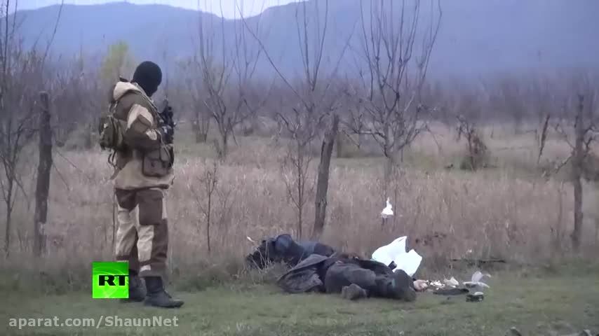 عملیات نیروهای ویژه کوماندوئی روسیه کشتن 3 داعشی ISIS