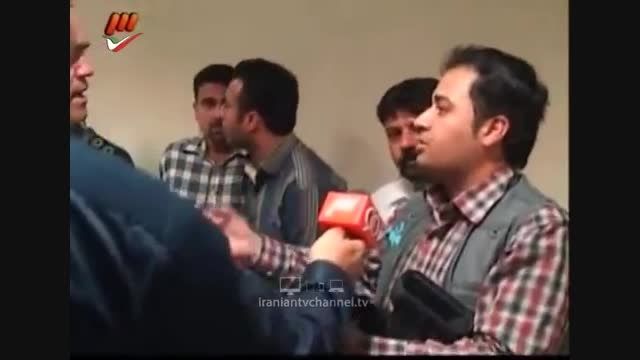 کتک کاری بی سابقه عابدزاده در بازی فوتبال!
