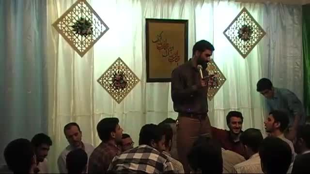 امشب می خونه بازه_حاج موسی رضایی میلاد امام رمان عج
