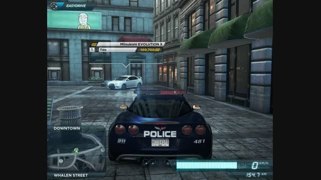 Cop Chevrolet Corvette Z06 در بازی most wanted2