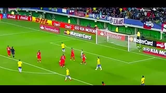 عملکرد نیمار در بازی برزیل - پرو