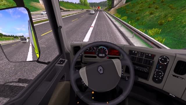 رانندگی واقعی با پدال آنالوگEuro Truck Simulator 2