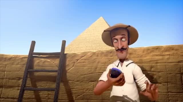 The Egyptian Pyramids - Funny Animated Short Film