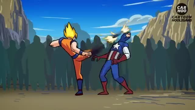 Dragon Ball Z VS Marvel Superheroes
