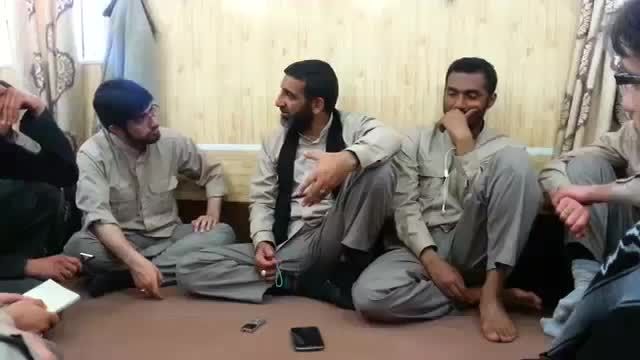 حاج حسین یکتا در جمع خادمین شهدا - قسمت سوم