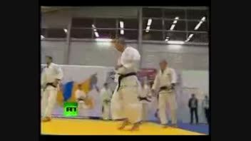 دست یابی ولادیمیر پوتین به دان 8 کاراته