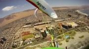 حرکت نمایشی پاراگلایدر paragliding