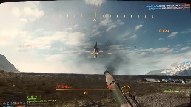 Battlefield 4 - Tank vs Jet