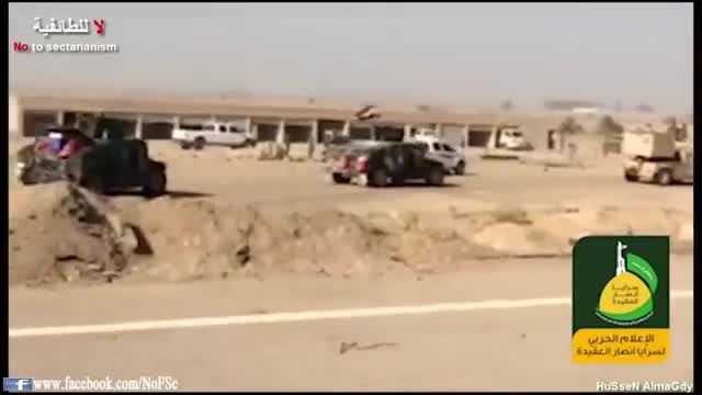 هجوم گردان طلائی ارتش و نیروهای مردمی عراق به فلوجه
