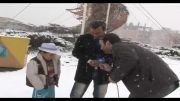 برف بهاری در شهر چشمه های بهشتی