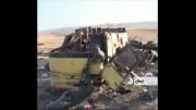 واژگونی اتوبوس زائران عراقی در ایران