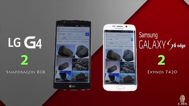 LG G4 vs Samsung Galaxy S6 Edge - Apps Speed Test