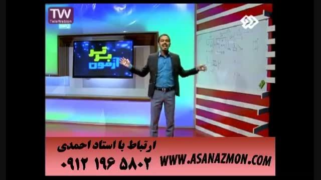 حل تست و آموزش درس ریاضی -کلیپ ، فیلم آموزشی - کنکور ۱۱