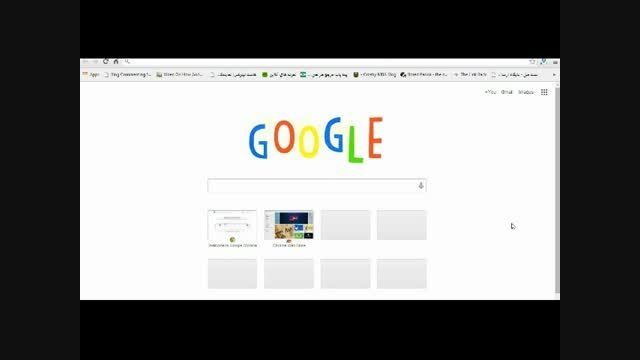 فیلم لوگوی گوگل در آغاز سال 2015