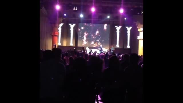 اجرای نیستی در کنسرت دبی