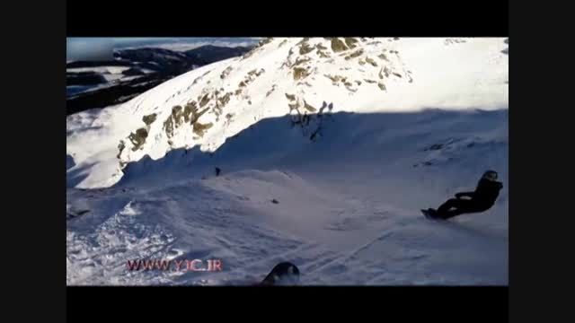اسکی بازی عجیب در ارتفاعات اسلواکی!