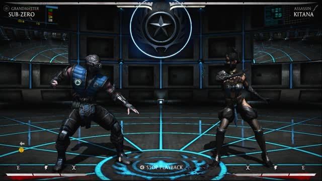 Mortal Kombat X SubZero (Grandmaster) BnB Midscreen