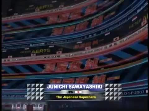 مبارزه پیتر آرتز و جونیچی ساوایاشیکی 2007