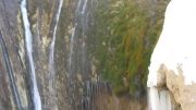 آبشار سمیرم در زمستان