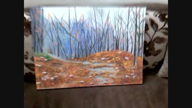 نقاشی سومم با رنگ روغن