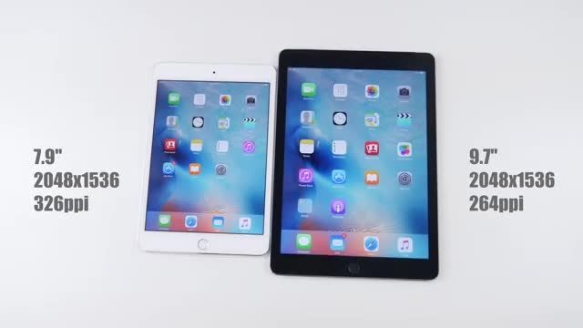 بررسی سرعت دو تبلت جدید  iPad Mini 4 vs iPad Air 2