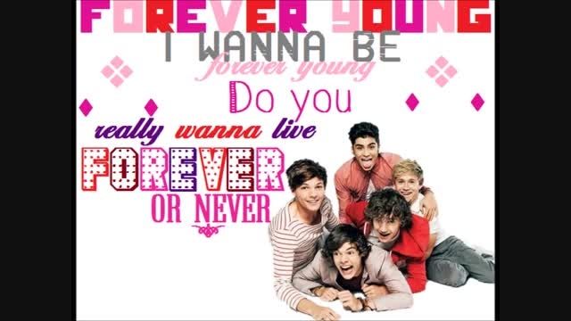 for ever young lyrics از one direction