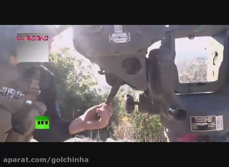 سرنگون کردن هلی کوپتر روسی توسط شورشیان سوری گلچین صفا