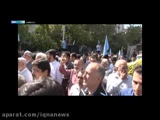 راهپیمایی مردم در محکومیت فاجعه منا و سو مدیریت آل سعود