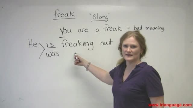 آموزش زبان - قسمت 11 -English Slang - FREAK
