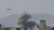 سوریه -بمباران مواضع تروریستها توسط میگ - 21 ارتش سوریه