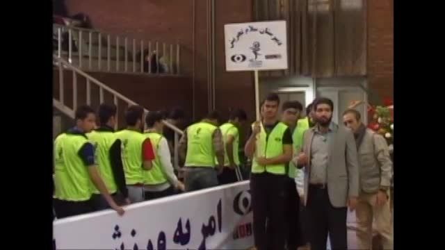 تیم دبیرستان سلام تجریش در جشنواره ورزشی مدارس سلام