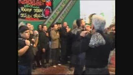 عزاداری هیات مذهبی در حسینیه آزادگان اصفهان شب سوم محرم