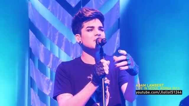 Adam Lambert  - Stay (Rihanna cover)_LIVE in Seoul