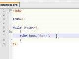 PHP Tutorial - 7 - While Loop