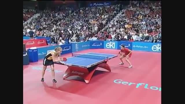 بازی پینگ پنگ زنان و نوع مسابقه پینگ پنگ زنان