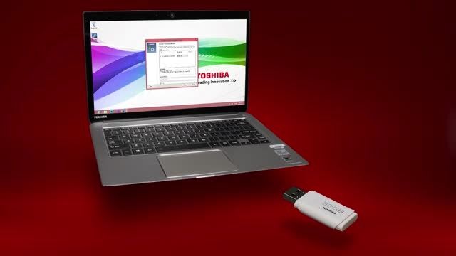 Toshiba Create System Recovery  on a USB Flash