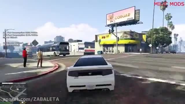 بنزین زدن در GTA V