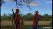 deadpool vs spider man دوبله خودمان