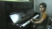 پیانو امیر مسعود 10 ساله