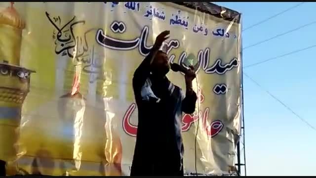مداحی عربی شهید حاج حمید نادر ازشهدای اخیر سپاه درسوریه