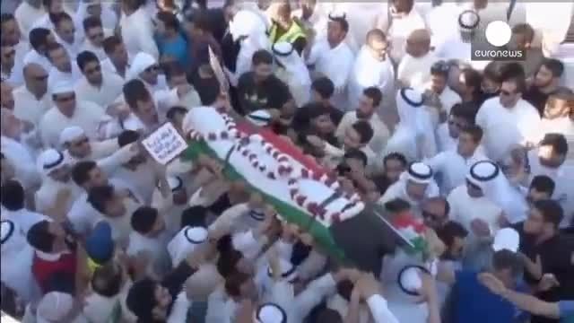 اجساد قربانیان حمله انتحاری به مسجد شیعیان در کویت به خ