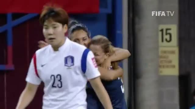 بازی : فرانسه 3-0 کره جنوبی(جام جهانی زنان 2015 کانادا)