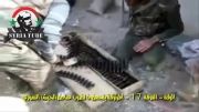 انهدام مقر تروریسهای سوریه توسط ارتش سوریه